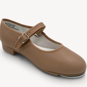 New Capezio Tan Mary Jane Tap Shoes